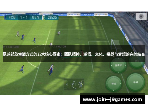 足球部落生活方式的五大核心要素：团队精神、激情、文化、挑战与梦想的完美结合